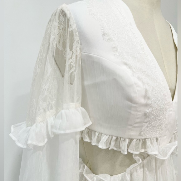 PatBO Lace-Trim Maxi Dress - Picture 9 of 12